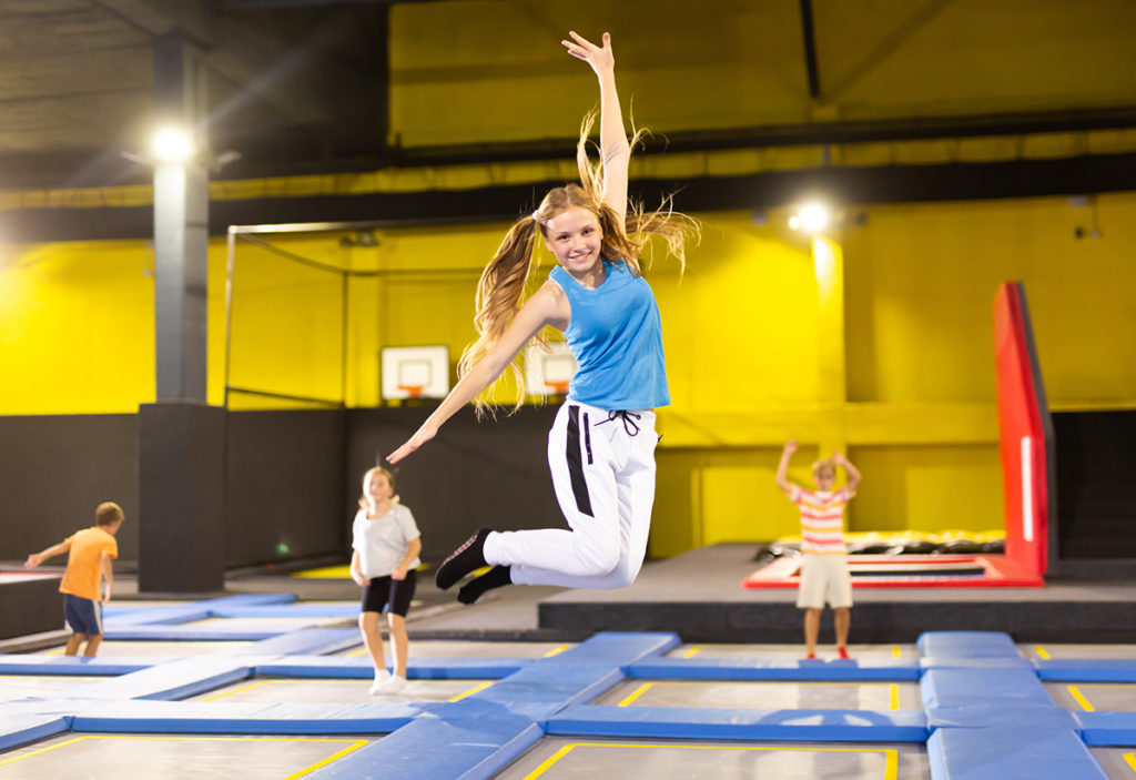 Qweekle trampoline parc