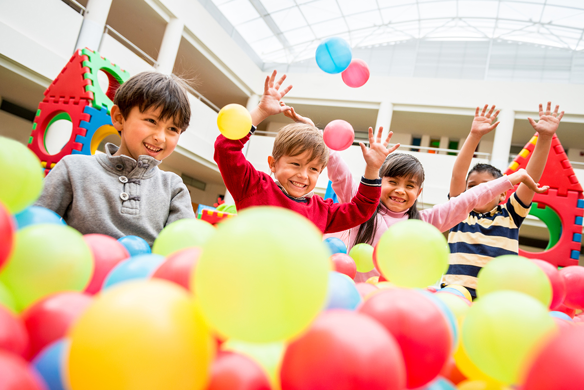 Qweekle parc activité loisirs bulles enfants