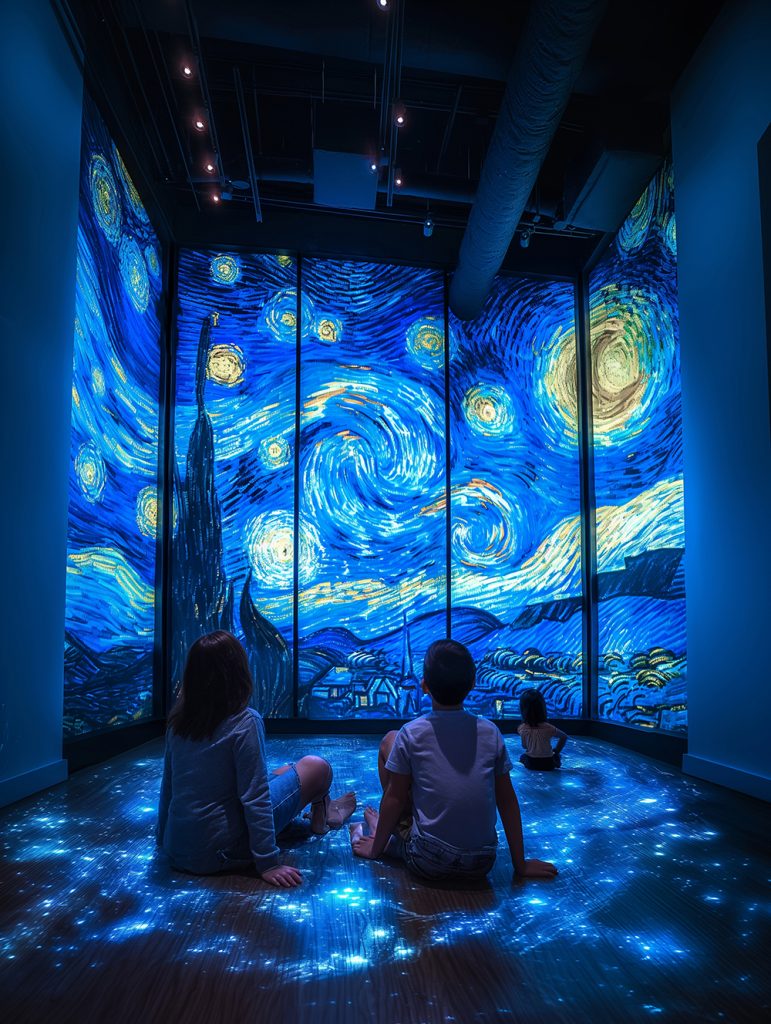 Interactivité des musées. Public enfants. Qweekle