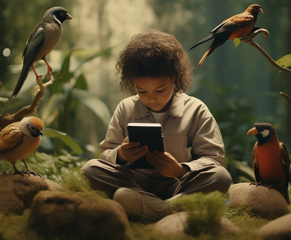 Expérience immersive pour petits et grands. Qr code Zoo aquarium Qweekle